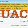 Wyłączenie kontroli użytkownika – UAC